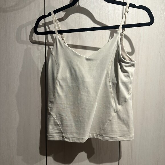 EUC Lululemon Align Waist Length Cami Tank - Ivory 6 - Picture 2 of 4
